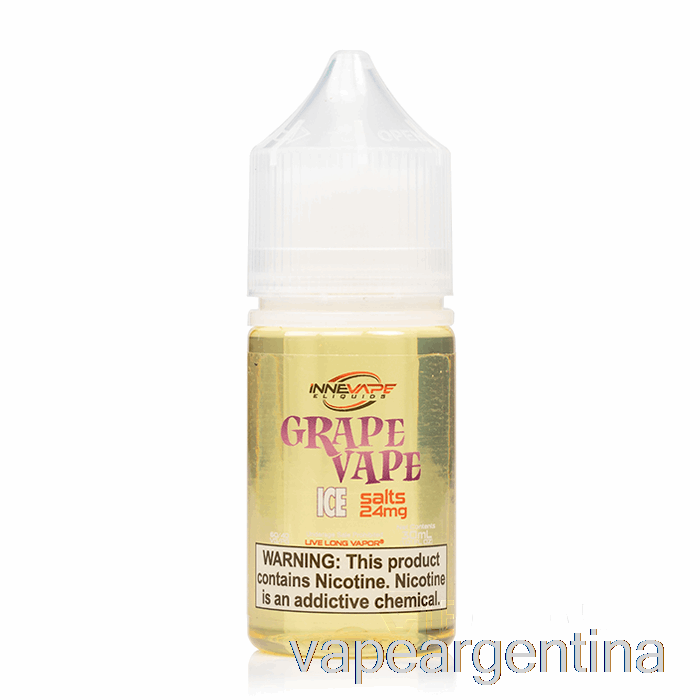 Sales De Hielo De Uva - E-líquido Innevape - 30ml 24mg Vape Argentina